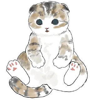 Стикер Кошачий чат 2 @Nyasticks - 6