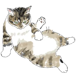 Стикер Кошачий чат 2 @Nyasticks - 11