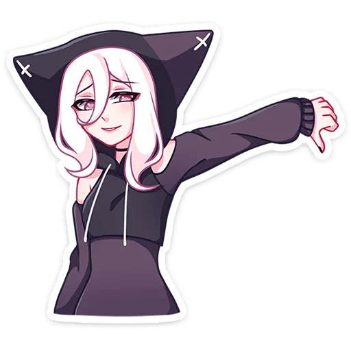 Sticker Catshivkontakte - 1