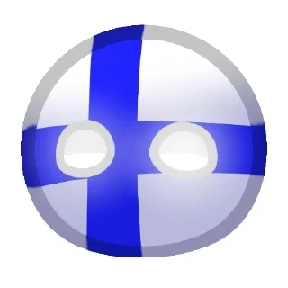 Sticker Countryballs group - 4