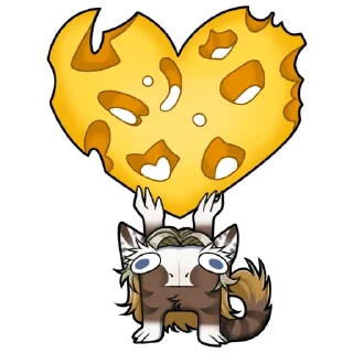 Sticker Сырок - 4