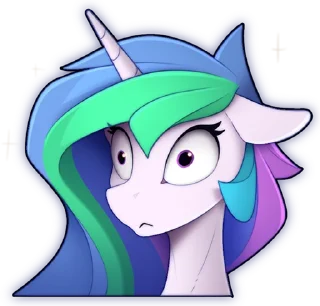 Sticker Princess Celestia (by Yakovlev Vad) - 11