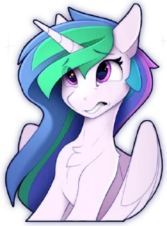 Sticker Princess Celestia (by Yakovlev Vad) - 7