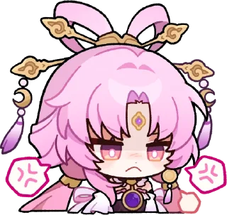 Sticker Отражение руин в небосводе | @honkaistarrailofficial - 11