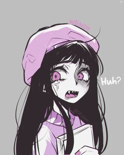 аниме иллюстрация рисование