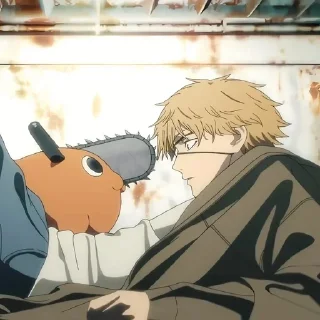 Sticker Chainsaw Man // @ZoldyckStickers - 10