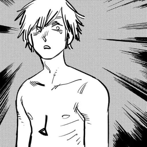 Sticker Chainsaw Man - Человек Бензопила - 10