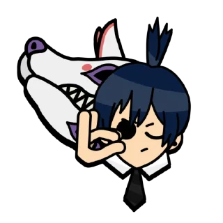 Sticker ChainsawPins by @snallerart - 0