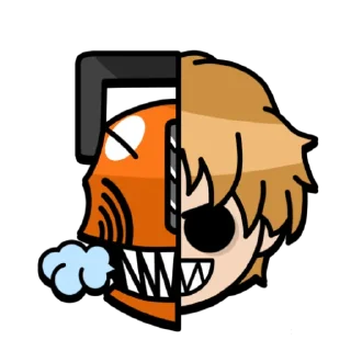 Sticker ChainsawPins by @snallerart - 3