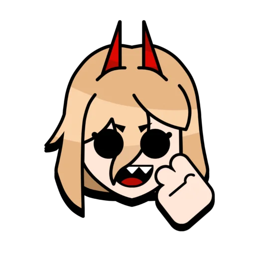 Sticker ChainsawPins by @snallerart - 4