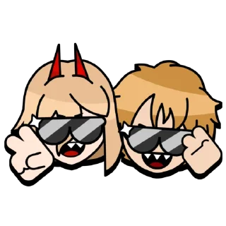 Sticker ChainsawPins by @snallerart - 2