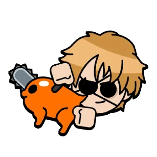 Sticker ChainsawPins by @snallerart - 7