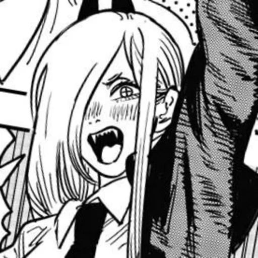 Стикер Ꮯhᴀinsᴀw ʍᴇn//@Anime_Stickers_love - 11