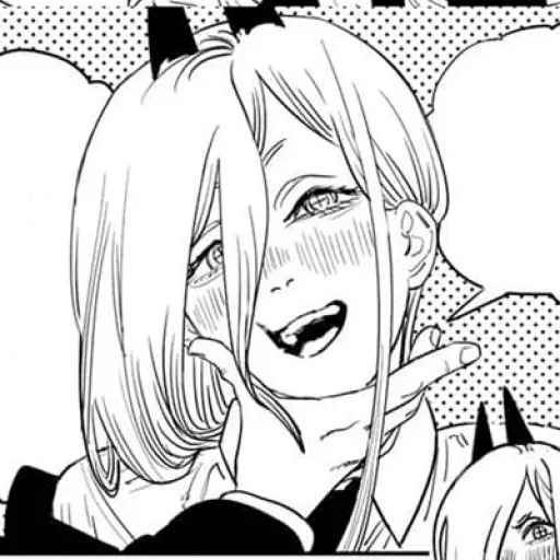 Стикер Ꮯhᴀinsᴀw ʍᴇn//@Anime_Stickers_love - 9