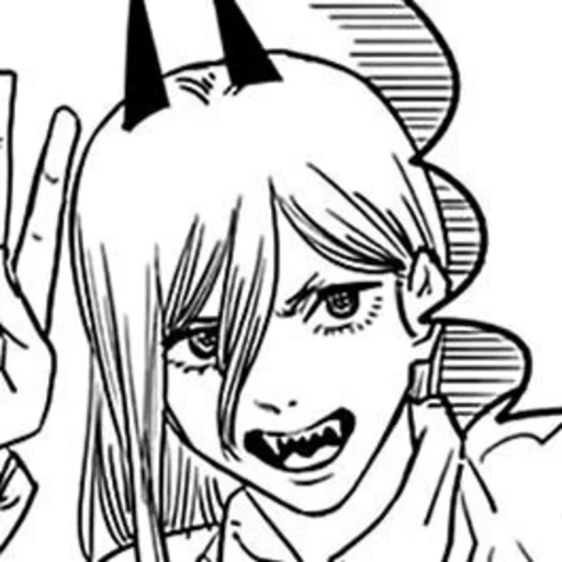 Стикер Ꮯhᴀinsᴀw ʍᴇn//@Anime_Stickers_love - 2