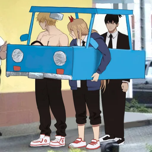 Sticker 𝗖𝗵𝗮𝗶𝗻𝘀𝗮𝘄 𝗺𝗮𝗻 2 @Toji_sama - 8