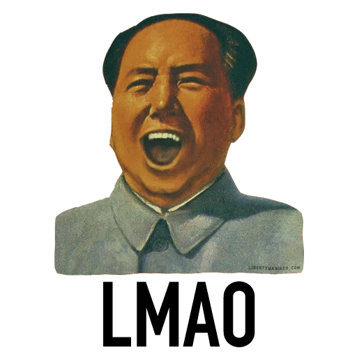 Стикер Long Live Chairman Mao - 9