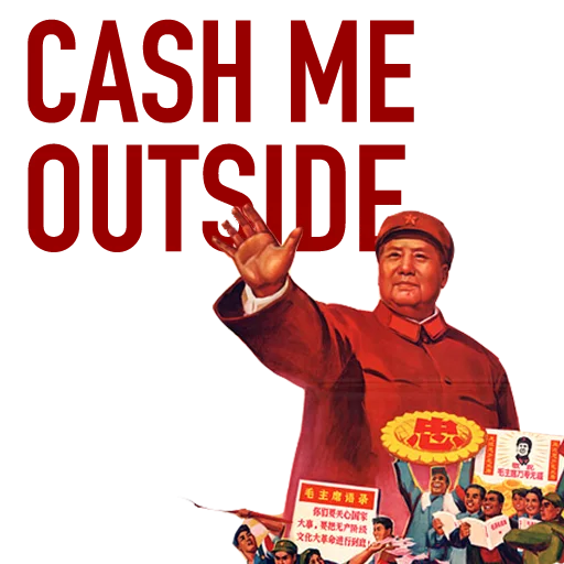 Стикер Long Live Chairman Mao - 2