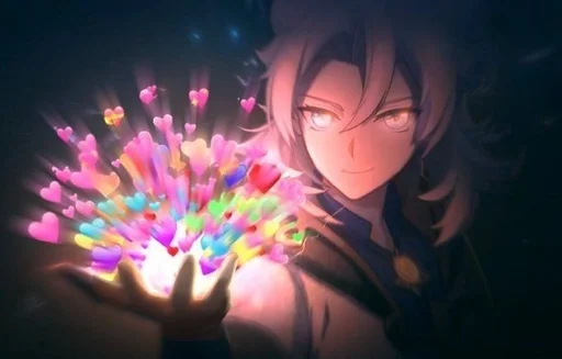 cartoon anime human face