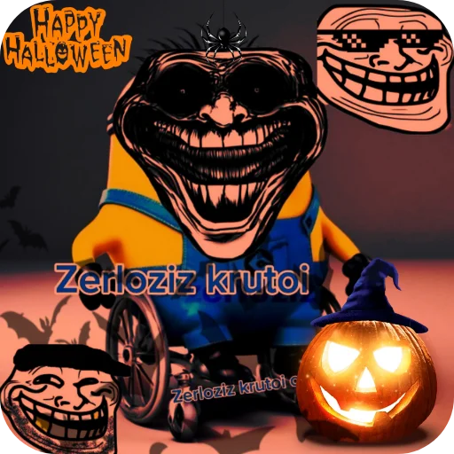 cartoon halloween fiction