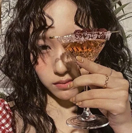 person human face drink