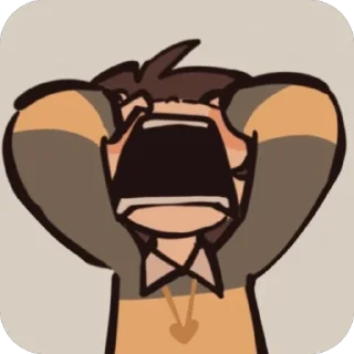 Sticker чара (!) @undertaleconfession - 8