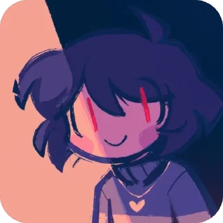 Sticker чара (!) @undertaleconfession - 5