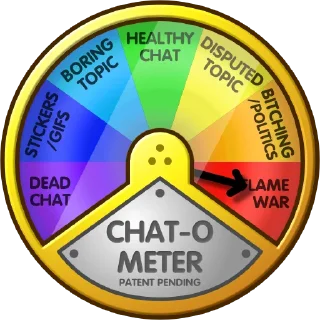 Sticker Chat-O-Meter - 9