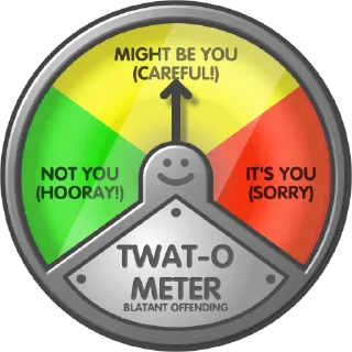 Sticker Chat-O-Meter - 7