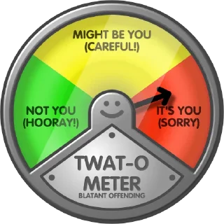 Sticker Chat-O-Meter - 2