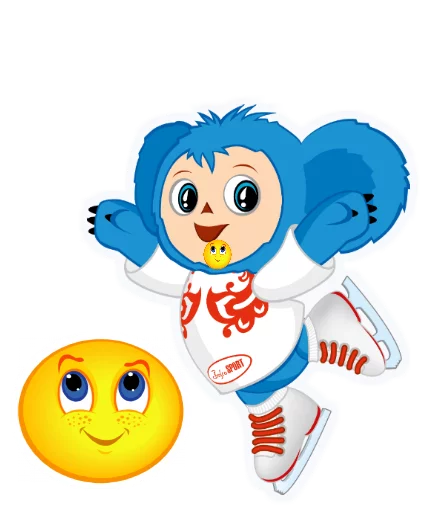 Стикер Cheburashka_1 - 1