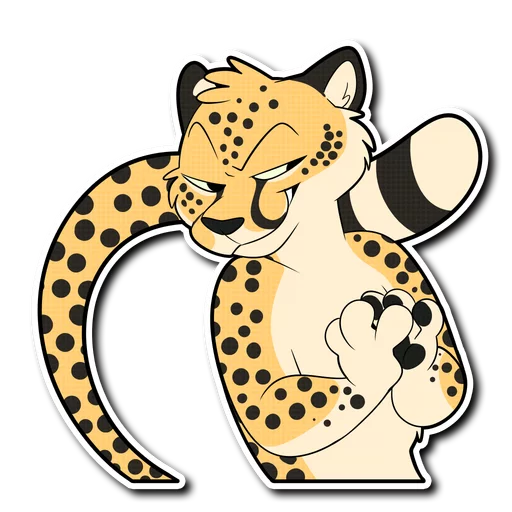 Стикер CheetahsNL - 1