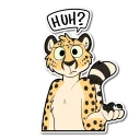 Sticker Cheetah - 1