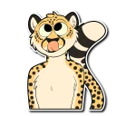 Sticker Cheetah - 8