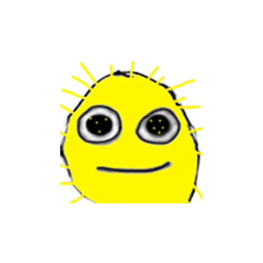 cartoon emoticon yellow