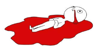 Стикер ЧеловечеГ by @winqooq - 2