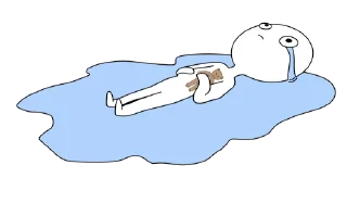 Стикер ЧеловечеГ by @winqooq - 3