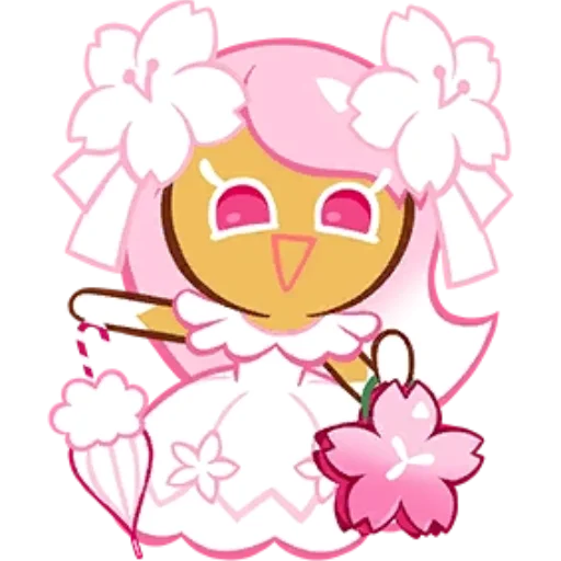 клипарт мультфильм цветок