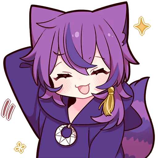 Стикер Cheshir_kitten2_Nyasticks - 1