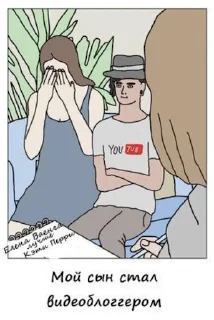 Sticker Chestny _psy - 3