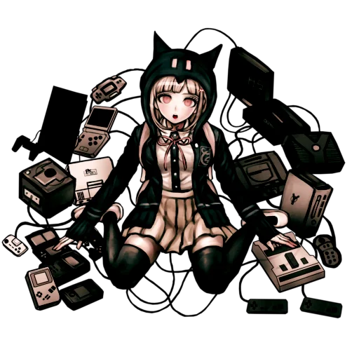 𝓒𝓱𝓲𝓪𝓴𝓲 𝓝𝓪𝓷𝓪𝓶𝓲  by @DanganronpaStickersOneLove - 