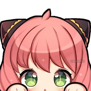 Sticker 🥜 Anya Forger (@TodorokiShouto) - 9