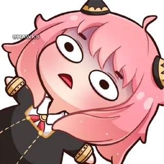 Sticker 🥜 Anya Forger (@TodorokiShouto) - 0