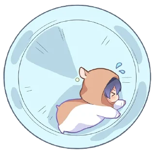 cartoon clock circle