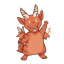 Стикер Chibi Graeth - 1