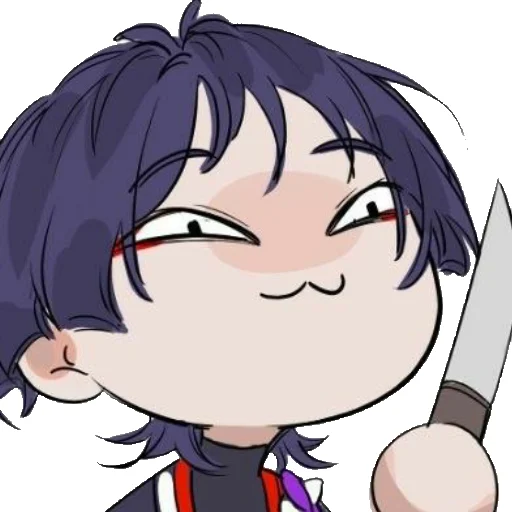 Chibi Scaramouche by @Natomiu - 