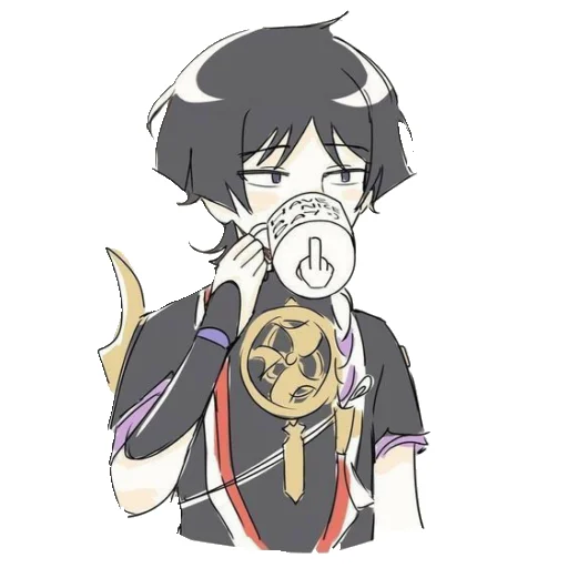 Sticker Chibi Scaramouche by @Natomiu - 6