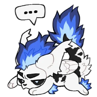 Стикер Chibi Skully - 6