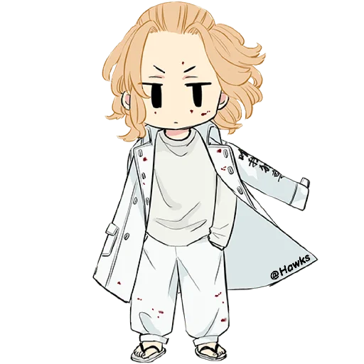 аниме эскиз иллюстрация