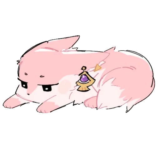 Стикер Chibi Yae Miko - 7